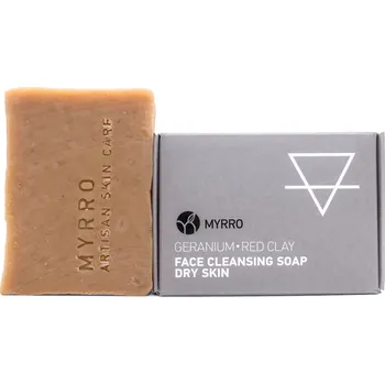 Mýdlo Myrro Čistící mýdlo na obličej pro suchou pleť 80 g
