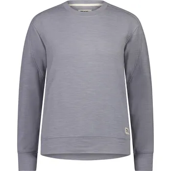Pánská mikina merino mikina MONS ROYALE COVERT LITE CREW WMNS storm grey Velikost: S