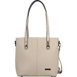 Dámská kabelka na rameno krémová - Delami Royal Class krémová