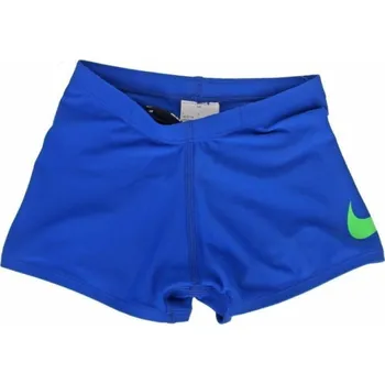 Dámské oblečení Nike Square Leg plavky s nohavičkou - 0 - modrá - L