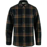 Košile Fjällräven Singi Flannel Overshirt Man Dark Navy-Wood Brown - XL + doprava zdarma