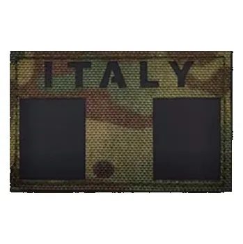 Nášivka WARAGOD CP Kamuflážní nášivka s vlajkou země, Itálie
