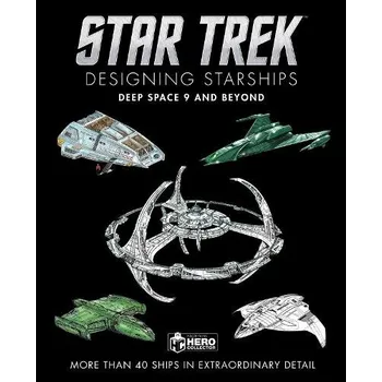 Cizojazyčná kniha Star Trek Designing Starships: Deep Space Nine and Beyond - Robinson, Ben