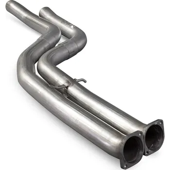 Secondary de-cat pipe Scorpion pro BMW F80 M3 / M4 F82 F83 stříbrná