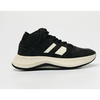 Pánská obuv Tenisky z&nbsp;umělého semiše - 42 - House - černá - 046BO-99X