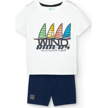 Letní komplet tričko a kraťasy, kluk, Boboli Velikosti: 104