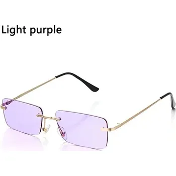 Dámské luxusní retro sluneční brýle UV400 | Ochrana před sluncem - Světle fialová