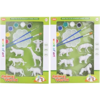 Figurka Malovací zvířátka safari