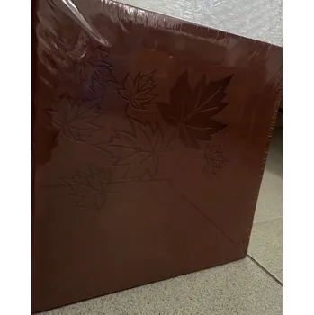 Fotoalbum Gedeon Fotoalbum 10x15/200foto KD-46200 Rope hnědé listy - 2 POSLEDNÍ KUSY -