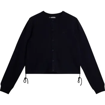 Dámský svetr J.Lindeberg W svetr Cardigan Thalia - tmavě modrý: Dámské M