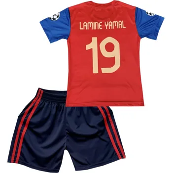 Fotbal Numberoplus Dětský fotbalový dres Komplet Španělsko - Lamine Yamal LM19 F6 Velikost: 9-let.(vel.128)