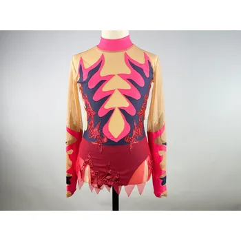 VFstyle Dres na gymnastiku Joey červený Velikost 146