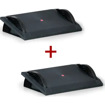 Podložka pod nohu Podložka pod nohy, 54x34 cm, černá 1+1 ZDARMA