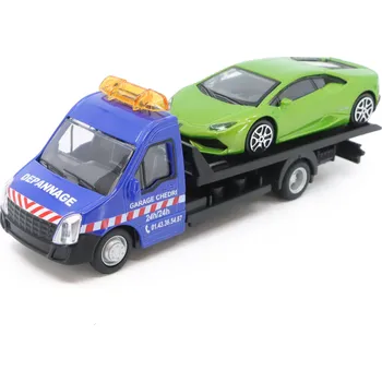 autíčko Iveco Daily Odtahovka + Lamborghini 1:43 Iveco Transporter + Lamborghini - model auta 1/43