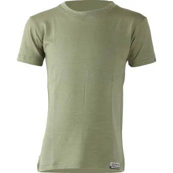 TONY dětské merino triko - Zelená 6666 / 140 / Zelená