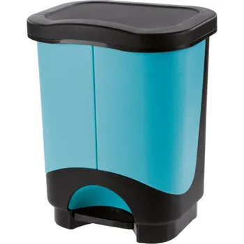 Odpadkový koš Tontarelli Koš pedálový IDEA 10,5+10,5L modrá 810589570V 810589570V