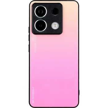 Pouzdro na mobilní telefon Kryt Xiaomi Redmi Note 13 Pro 5G pevný duhový meruňkový (obal neboli pouzdro na Xiaomi Redmi Note 13 Pro 5G)