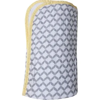 Motherhood Deka bavlněná mušelínová dvouvrstvá Pre-Washed 95 x 110 cm, Grey Classic