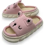 Sport Dámské růžové domácí pantofle 01 Barva: Růžová, Velikost: 36/37