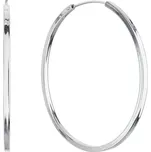 Stříbrné náušnice velké kruhy 61009