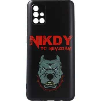 Pouzdro na mobilní telefon Kryt Samsung A71 Nikdy to nevzdám (obal neboli pouzdro na Samsung A71)