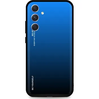 Pouzdro na mobilní telefon Kryt Samsung A54 5G pevný duhový modrý (obal neboli pouzdro na Samsung A54 5G)