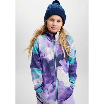 Dívčí mikina Dětská fleecová mikina Reima Niksini fialová 164
