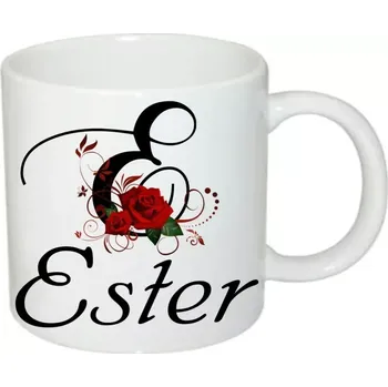 Ester hrnek se jménem (hrneček s dámským jménem )