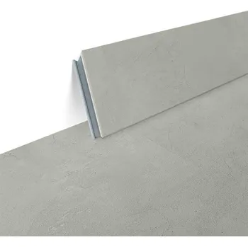 Podlahová lišta Soklová lišta BRASED K40 pro Stone Click Rigid 5352 Beton světlý