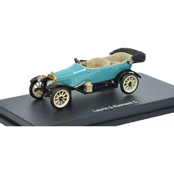 autíčko ModelStroy Laurin & Klement S tyrkysová 1:43