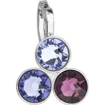 Přívěsek bižuterie se Swarovski krystaly fialový 54030.3