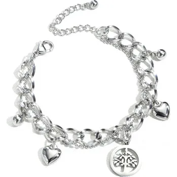 Náramek Dámský náramek z chirurgické oceli EMBER