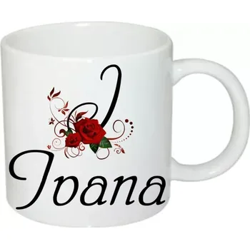 Ivana hrnek se jménem (hrneček s dámským jménem )