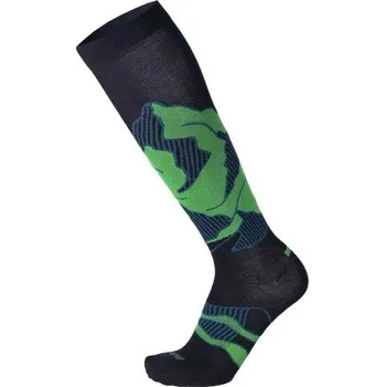 Pánské termo ponožky Lyžařské ponožky Mico Ski Light W. WARM CONTROL Blue - M