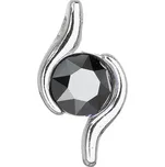 Stříbrný přívěsek se Swarovski krystalem černý 34261.5 hematite