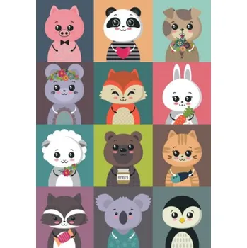 Puzzle YAZZ Puzzle Veselá zvířátka 1000 dílků 161790