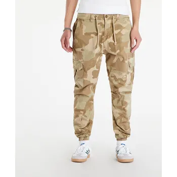 Pánské kalhoty Kalhoty Urban Classics Camo Cargo Jogging Pants Sand Camo S