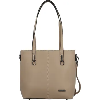 Kabelka Dámská kabelka na rameno taupe - Delami Royal Class taupe