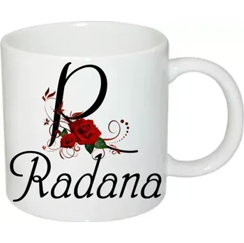 Radana hrnek se jménem (hrneček s dámským jménem )