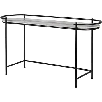 Konzolový stolek Velký konzolový stůl s mramorovou deskou Solara 155cm