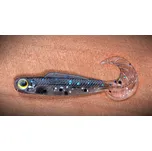 Ripper Twister RedBass Kixter XS - 45 mm černo-zlatá perleť