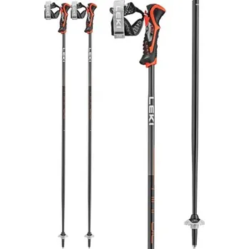 Sjezdová hůlka Leki Airfoil 3D black-dark anthracite-bright red Délka: 130 cm