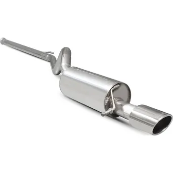 Non-resonated cat-back výfuk Scorpion pro Renault Twingo RenaultSport 133 EVO stříbrná