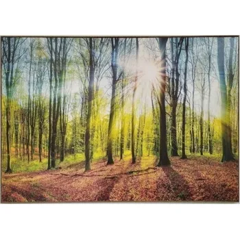 Obraz Bondecor Obraz tisk na papír lepený na MDF desku, 70x100 cm, Les