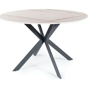 Jídelní stůl Stůl jídelní kulatý bílý mramor TALIA