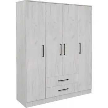 Šatní skříň Šatní skříň 4K2F IVA dub sněhový