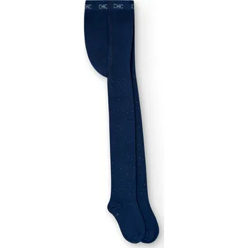 Dámské punčochy Punčochy černé , teplejší, ozdobné kamínky, Boboli Velikosti: 128