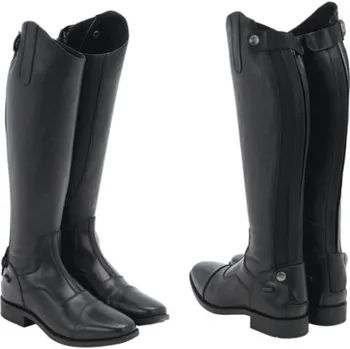 Jezdecká obuv Equipage Boty jezdecké Avery Equipage, užší lýtko/vysoké, pro dospělé, černé 43