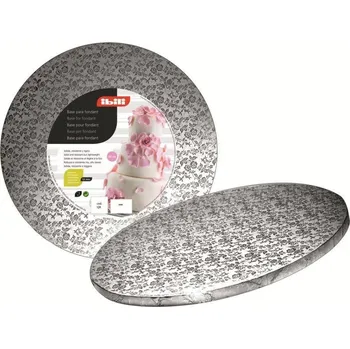 Dortová podložka stříbrná 40cm - Ibili