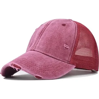 Kšiltovka Sportovní unisex kšiltovka do přírody | Baseballová čepice - Víno